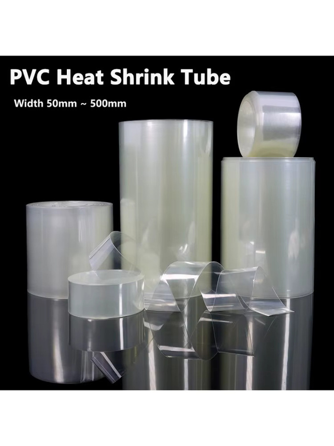 Transparenter PVC-Schrumpfschlauch zur Isolierung von Kabeln und Akkus, Breite: 50 mm bis 500 mm - Bild 6