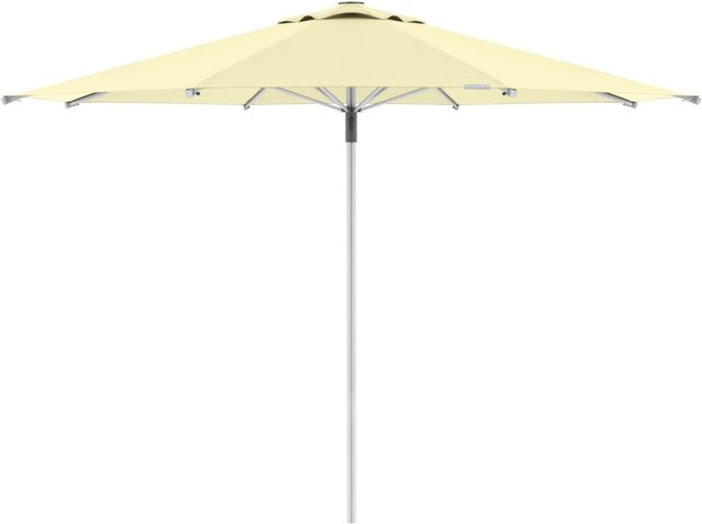 Doppler Gastro Sonnenschirm Magic in Beige mit Aluminiumgestell und Polyesterbespannung, Durchmesser: 340 cm, Höhe: 254 cm - Bild 1