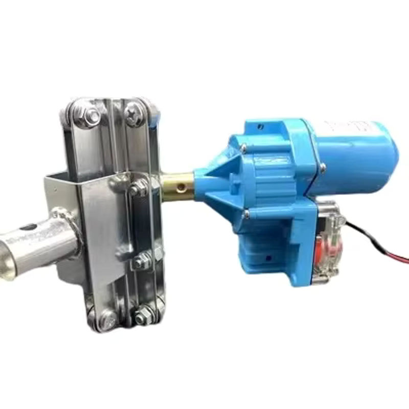 LANXSTAR Elektrische Filmwalze für Gewächshäuser mit 24 V Motor und 100 W/150 W Leistung in Blau - Bild 7