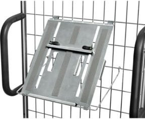 Fetra Tablethalterung aus Stahl in Grau - Bild 1