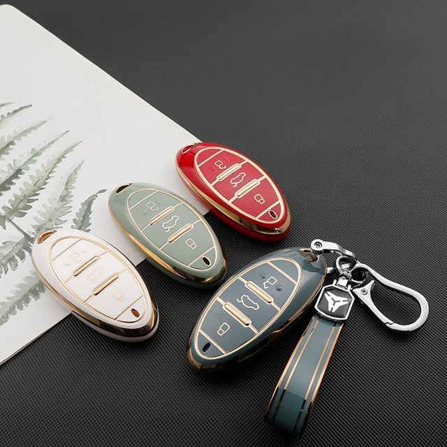 TPU Auto Remote Key Case Schutzhülle für FAW Bestune T77 T77pro B70 T55 T33 T99 mit Schnalle - Bild 1