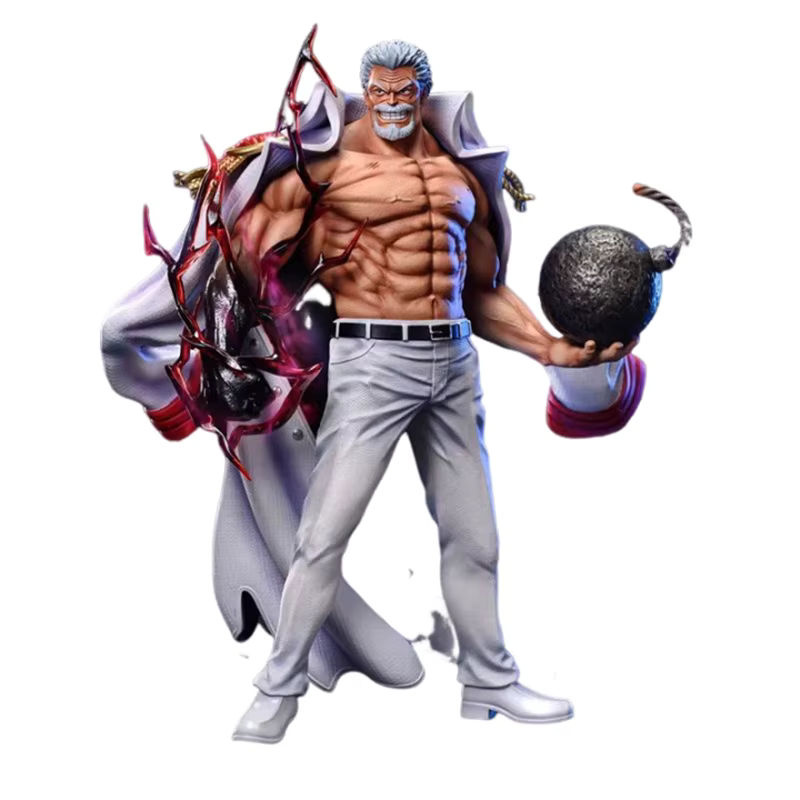 Bandai One Piece Monkey D. Garp Actionfigur aus PVC in Mehrfarbig als Sammlerstatue und Dekoration - Bild 4