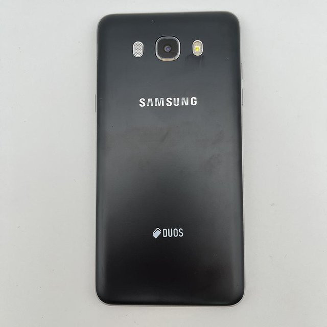 Samsung Galaxy J7 (2016) J710F Mobiltelefon, Refurbished, Schwarz, 16GB ROM, 2GB RAM, 13MP Kamera, 4G LTE - Bild 1