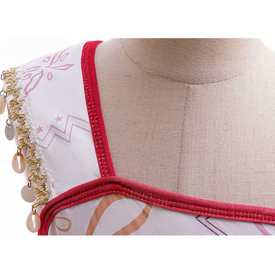 Disney Moana One-Shoulder-Prinzessinnenkostüm, Kleid, Zubehör - Bild 3