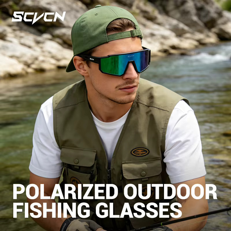 SCVCN Sportsonnenbrille, Vollrand, Kunststoff, Damen - Bild 1