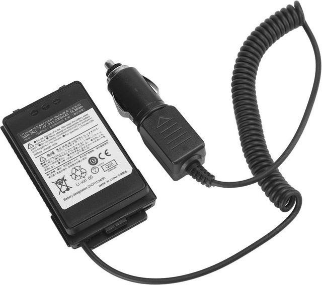 Yaesu Batterie-Eliminator Fahrzeug-Stromadapter für FT70DR FT70DS Funkgeräte in Schwarz - Bild 1