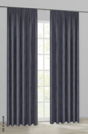 ACUS design collection Dekovorhang Paradiso anthrazit B: 140 cm, H: 245 cm