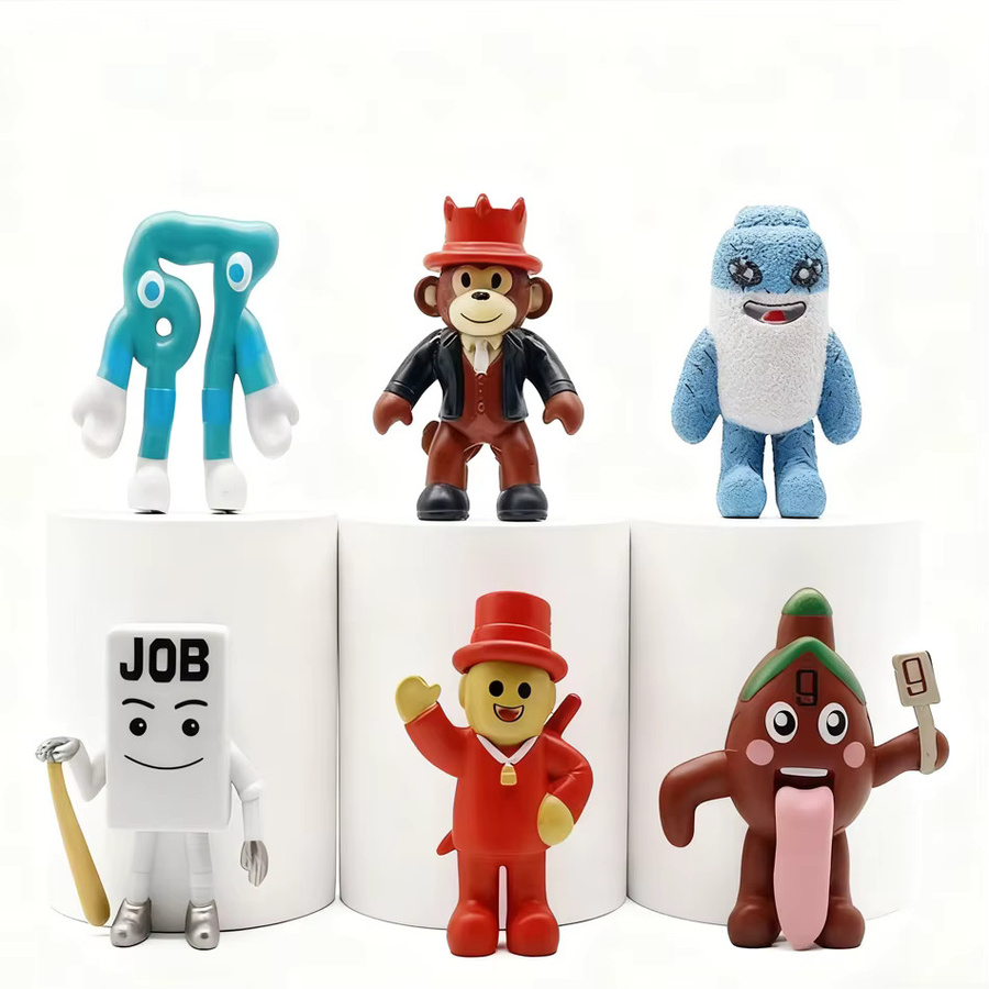 Bandai Steal A Brainrot, Anime-Figur, 6-teiliges Set - Bild 2