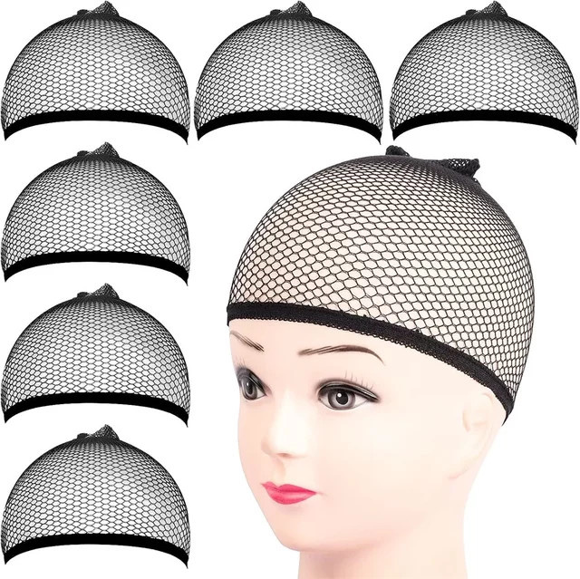 Perückenkappen Mesh Netz, Schwarz, Unisex - Bild 1