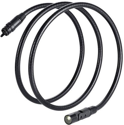 Laserliner VarioView Camera Endoskop-Sonde in Schwarz mit LED-Beleuchtung, Fokussierung, Sonden-Ø 17mm und 1,5m Länge - Bild 1