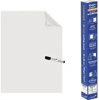Legamaster Magic-Chart Clearboard selbstklebende Flipchartfolie transparent, 25 Blatt, B: 60 cm, H: 80 cm - Bild 1