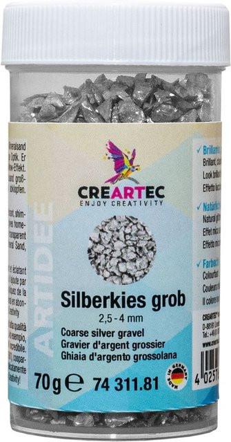 CREARTEC Silberkies Grob in Silber - Bild 1