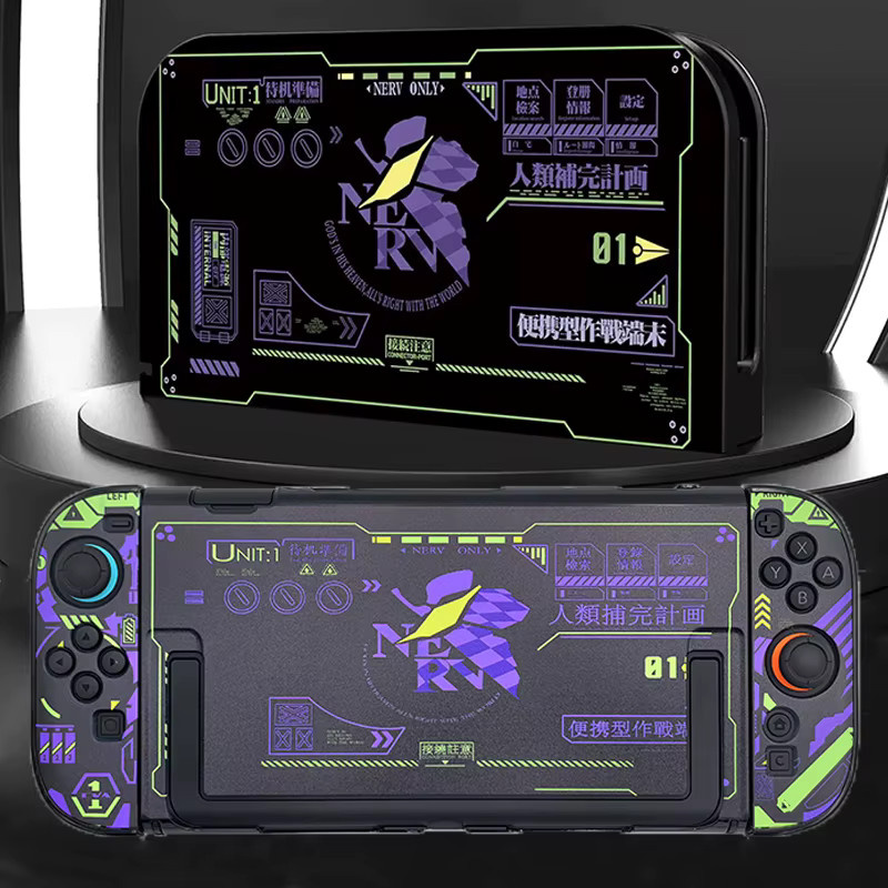 Schutzhülle aus hartem PC für Nintendo Switch 2 und Nintendo Switch OLED inklusive Joycon-Abdeckung - Bild 3