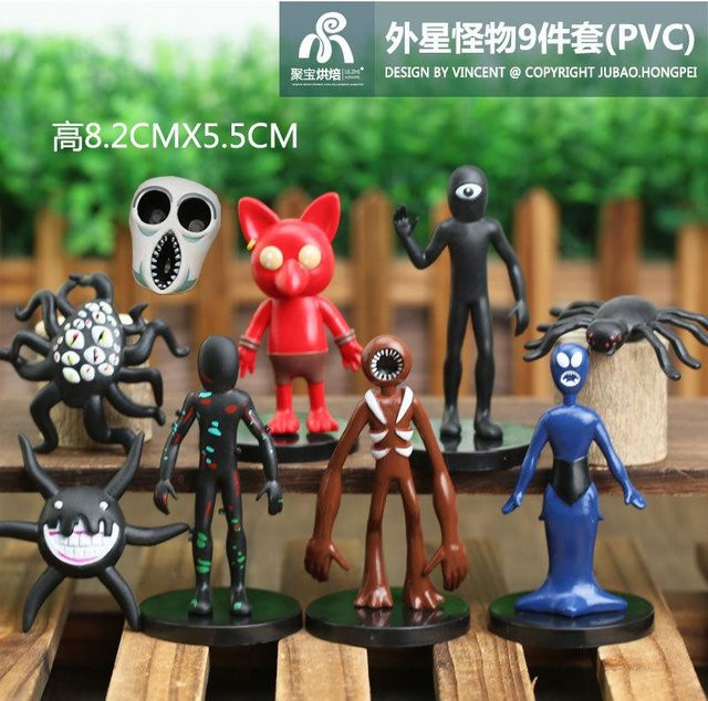 Yiran toy 1 Roblox Doors Horror Actionfiguren 9-teiliges Set aus PVC - Bild 1