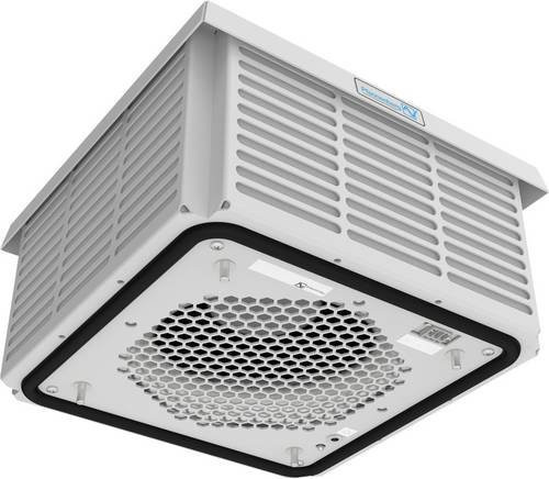 Pfannenberg PTF 1200S 230V Dachfilterlüfter in Weiß, B/H/T: 43,6 x 15,5 x 12,9 cm - Bild 1