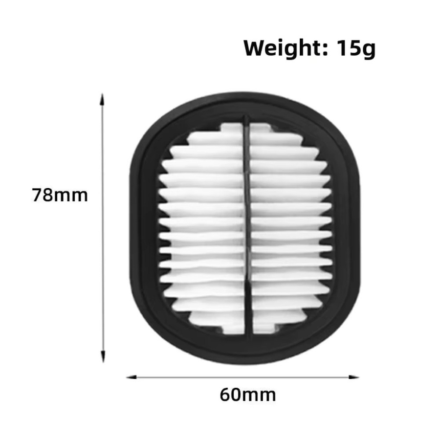 HEPA-Filter Staubbecher kompatibel mit Tineco 2.0 Slim Modell in Schwarz - Bild 2