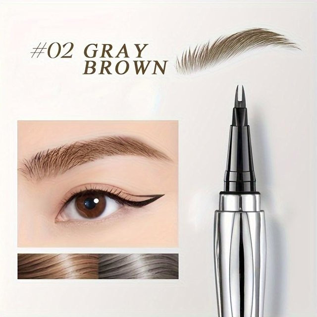 Flawless Beauty Augenbrauenstift, flüssig, grau, Unisex - Bild 1