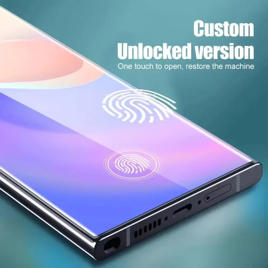 2 Stück Displayschutzfolien aus gehärtetem Glas für Samsung Galaxy S24 S25 Ultra S23 S22 S21 Plus S23 FE Note 20 in Transparent - Bild 4