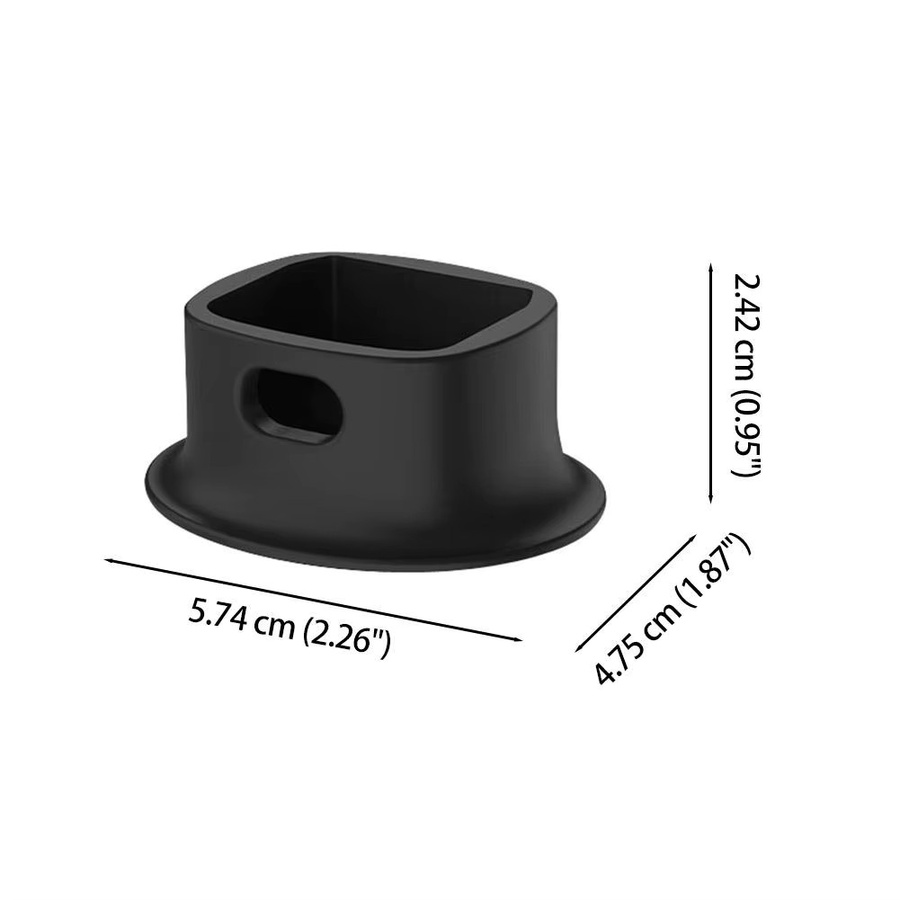 Rutschfeste Silikon-Desktop-Basis für DJI Osmo Pocket 4 und DJI Osmo Pocket 3 in Schwarz - Bild 2