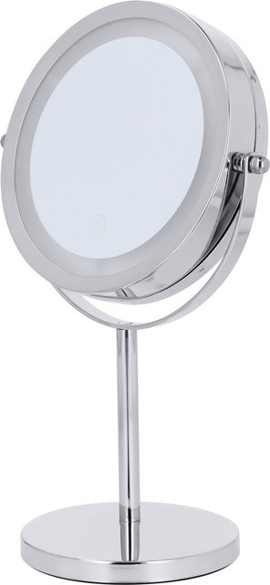 CIEN Beleuchteter Make-up-Spiegel, Silber - Bild 1