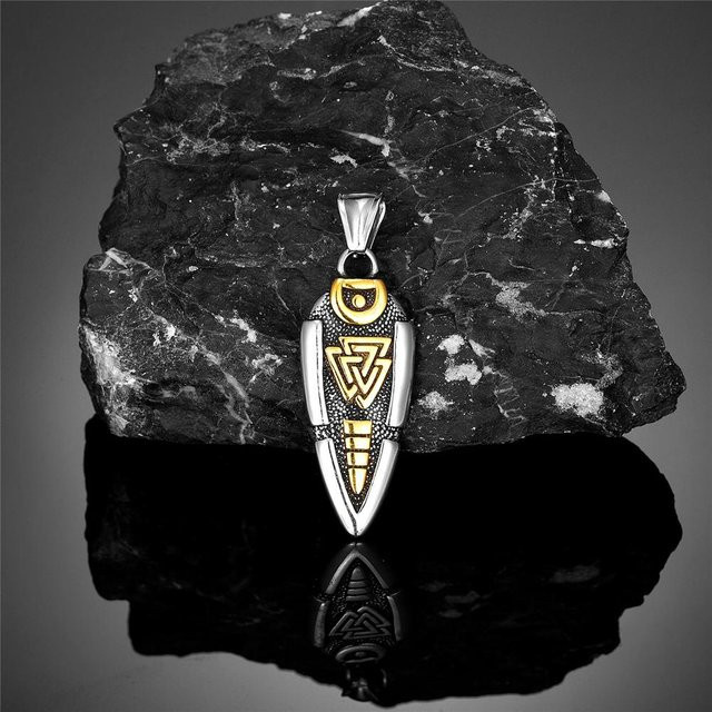YIRAN Jewelry Halskette, Edelstahl, Schwarz, 60 cm, Herren - Bild 1