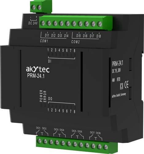 AkYtec PRM-24.1 37C062 SPS-Erweiterungsmodul 24 V/DC in Schwarz - Bild 1