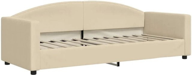 vidaXL Tagesbett in Beige mit Stoffbezug B/T: 80 x 200 cm - Bild 1