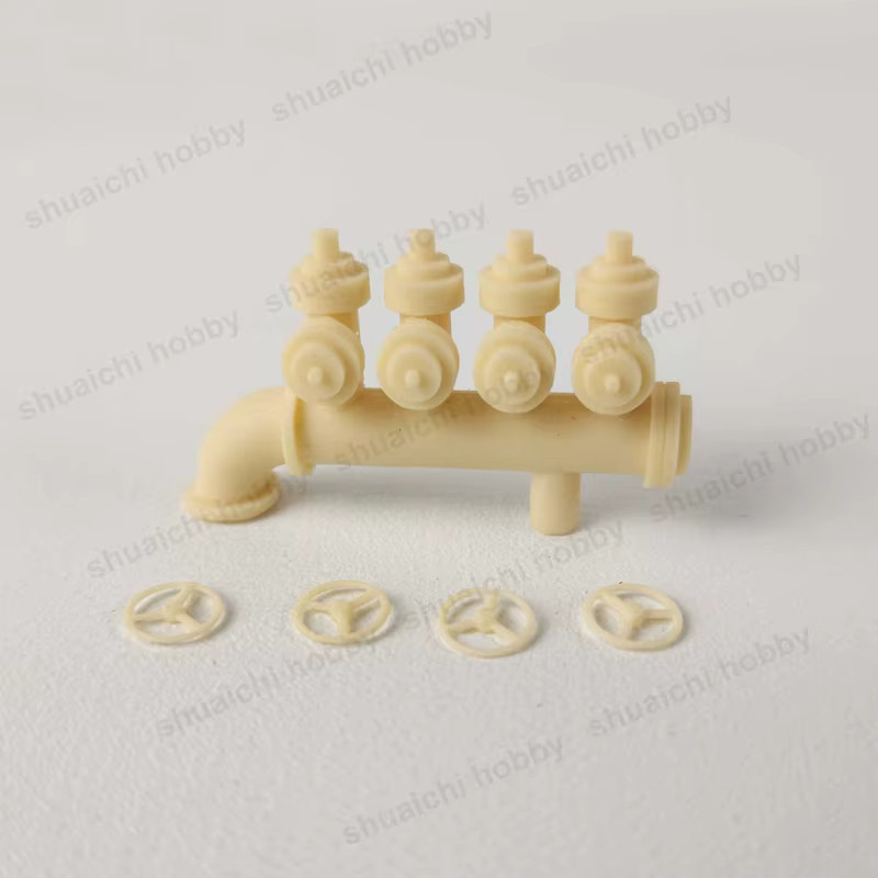 SHUAICHI Feuerwehr Ventil Simulation Feuer Hydrant, Mini Display Prop, 5er Set - Bild 1