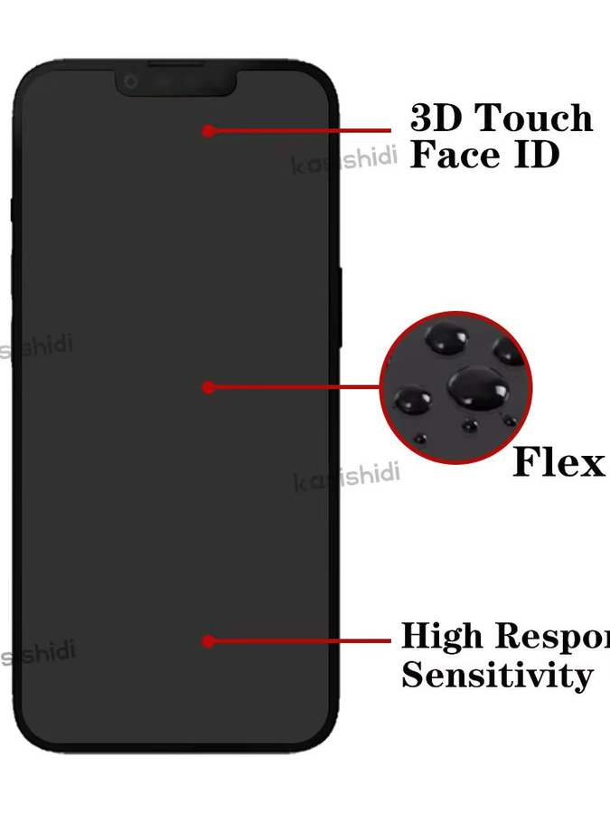 Apple OLED LCD Touchscreen Ersatz Display mit 3D Digitizer für iPhone 14, 14 Plus, 14 Pro und 14 Pro Max in Schwarz - Bild 2