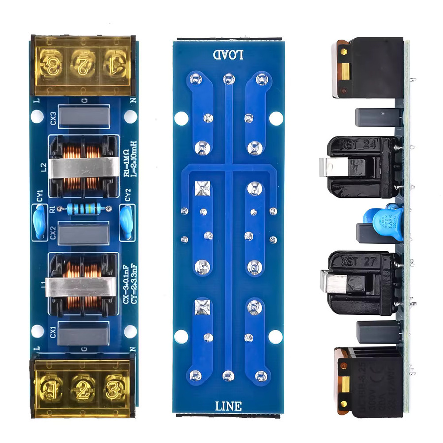 diymore EMI Filter 2-stufiger elektromagnetischer Interferenz-Suppressor für Audio-Verstärker in Multicolour - Bild 4