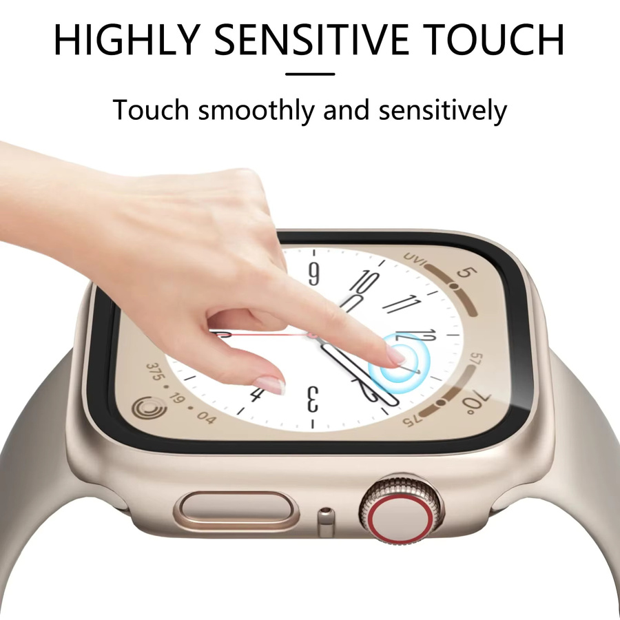 Hiyii Smartwatch Zubehör, Glasgehäuse für Apple Watch, PC - Bild 3