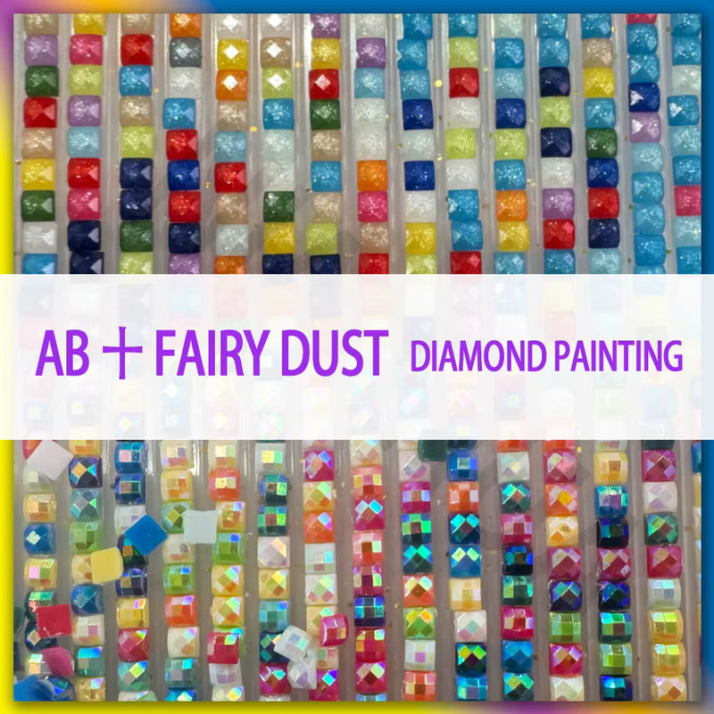 Disney Fairy Dust AB 5D Prinzessin Diamantmalerei als Cartoon Mosaik Kunst mit Rund Bohrer in Multicolor für Mädchen - Bild 2