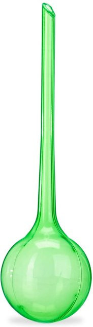 Relaxdays Bewässerungskugeln für Topfpflanzen, 4er Set, Grün, PVC, Volumen: 250 ml, Durchmesser: 8 cm, Höhe: 27 cm - Bild 1
