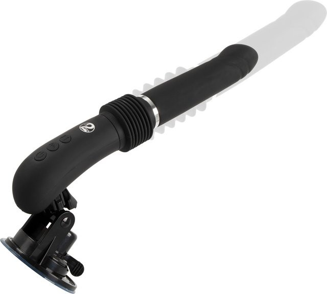 You2Toys Stoßvibrator RC Fucking Machine 2.0 mit abnehmbarem und verstellbarem Saugfuß in Schwarz - Bild 1