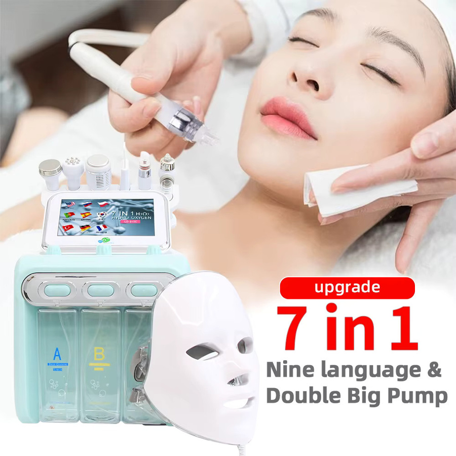 YUET WIN 7-in-1 Hydro Dermabrasion Gesichtsmaschine, Unisex - Bild 2