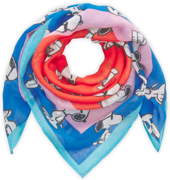 Codello Bandana Snoopy All Over, Modal/Baumwolle, 60x60 cm, Unisex - Bild 1