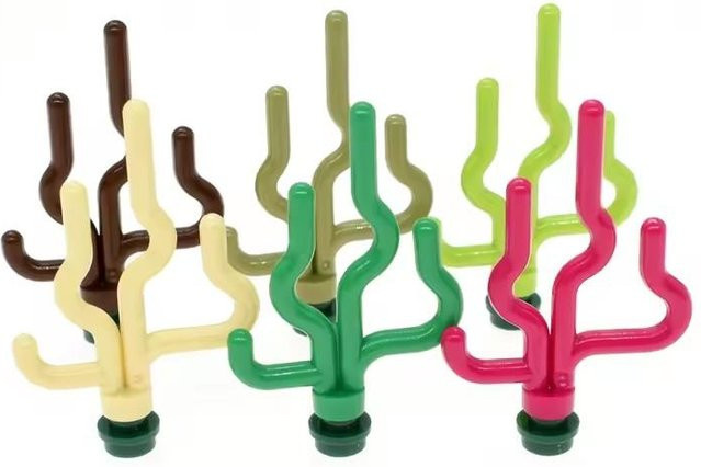 Yiran toy Baustein Pflanze Seetang Baumblätter 46-teiliges Set - Bild 1