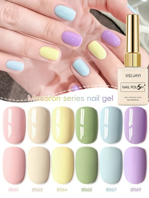 XEIJAYI Gel-Nagellack-Set, 15 ml, glänzend, Unisex - Bild 1