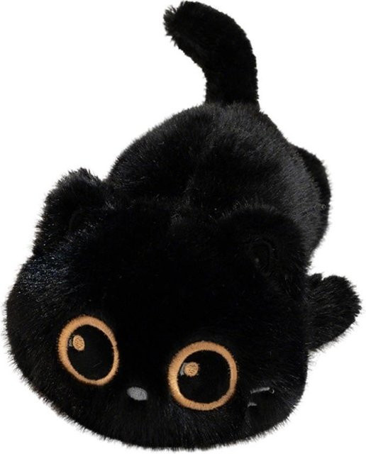 Yiran toy Siamkatze Plüschpuppe, Schwarz, 22cm - Bild 1