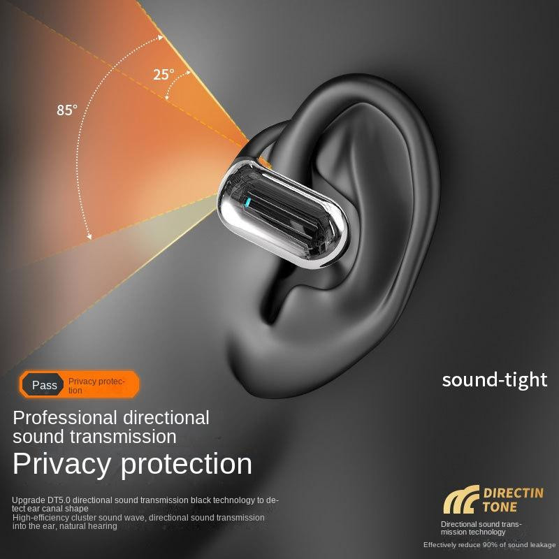 QUEED Bluetooth-Sportkopfhörer kabellos mit Geräuschunterdrückung in Schwarz - Bild 4
