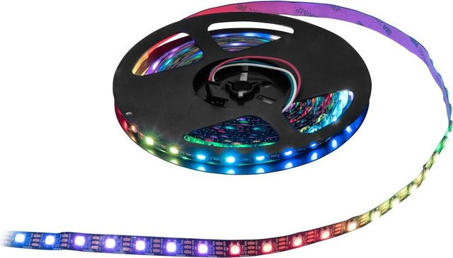 EUROLITE LED Pixel Strip 150 RGB Multicolour 5V, Länge: 5 m - Bild 1