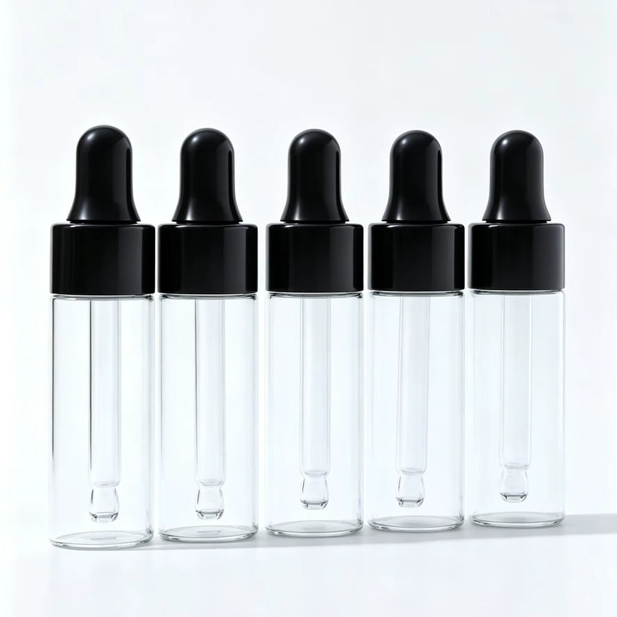 StarDu Packing Mini-Glasfläschchen mit Pipette, 1-5 ml, Unisex - Bild 2
