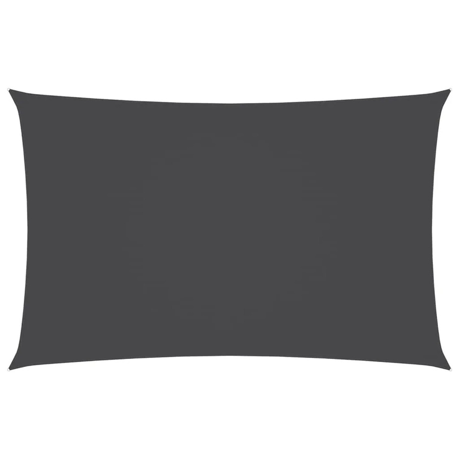 Furnicato Sonnensegel aus PU-beschichtetem Oxford-Gewebe, rechteckig, Anthrazit, B: 7 m, T: 4 m - Bild 2
