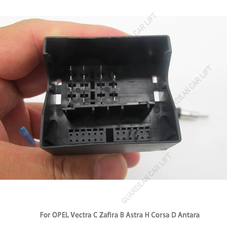 KARUISI 16-Pin Canbus-Box Decoder Kabelbaumadapter für Android-Radios, Schwarz, passend für Opel Vectra C, Zafira B, Astra H, Corsa D und Antara - Bild 3