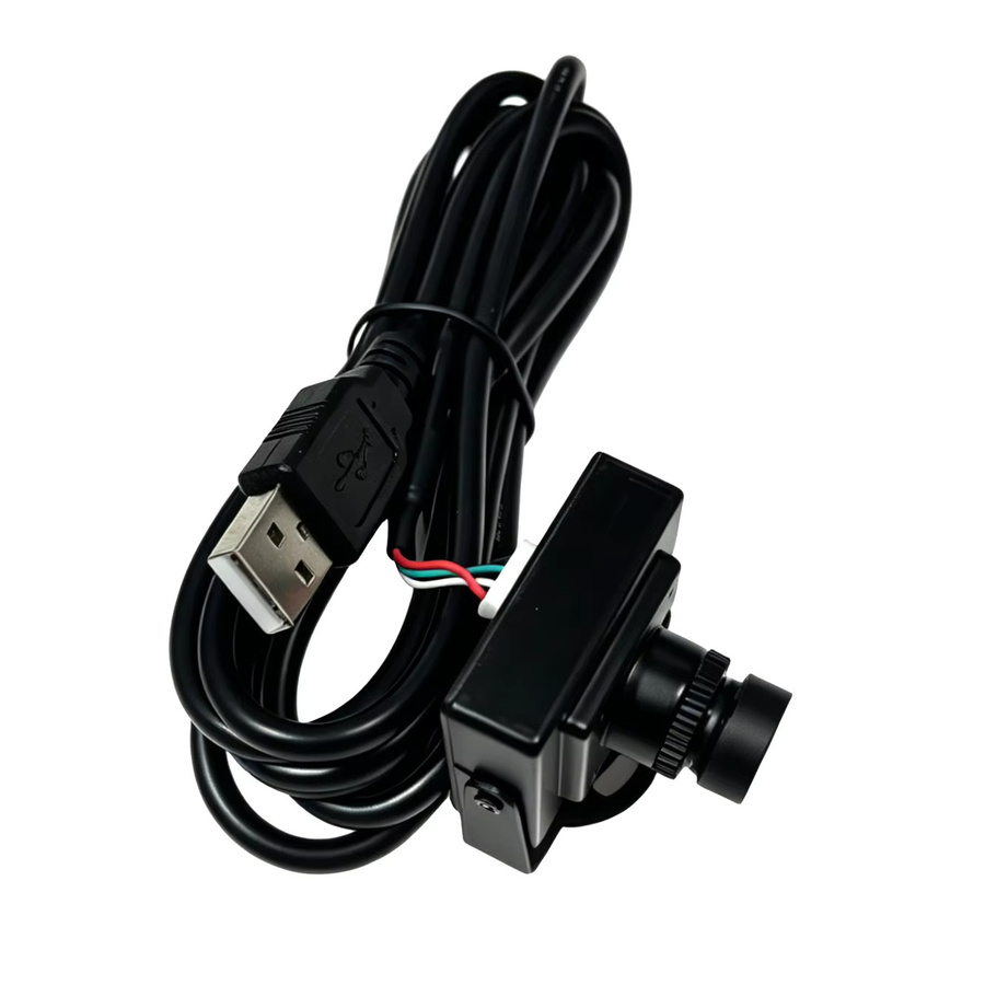 HQCAM Mini 2K HD PC-Webcam mit 160-Grad-Weitwinkel, Full HD 1080P, 30fps, USB-Plug-and-Play, Schwarz - Bild 2