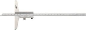 Helios Preisser Tiefenmessschieber mit gerader Messstange in Silber, B/T/H: 300 x 150 x 30 mm - Bild 1