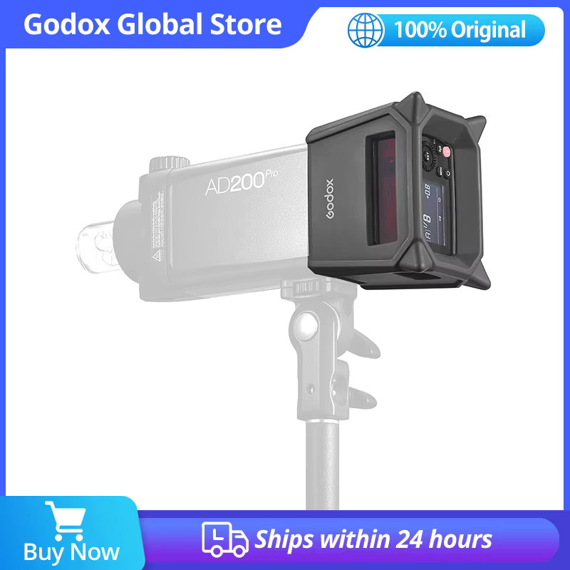 Godox AD200PRO-PC Silikon-Blendschutz für Blitzgerät in Schwarz - Bild 2