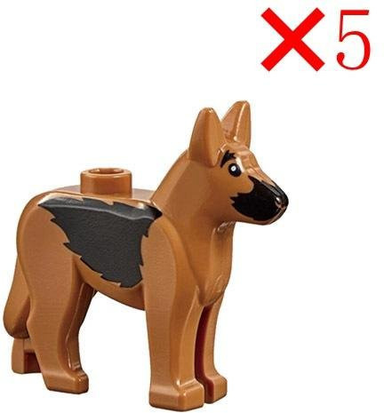 Yiran toy Tiere Figuren Süßer Hund, Bausatz, 5-teiliges Set, ab 12 Jahre - Bild 1