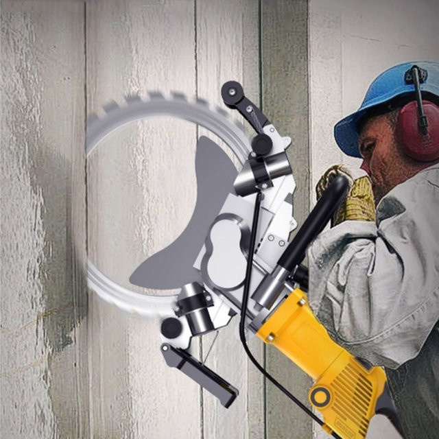 ZJMZYM Elektrische Betonschneidemaschine Hochfrequenz-Ringsäge in Gelb, 5000 W, 2200 U/min, AC8400/AC8500 - Bild 1