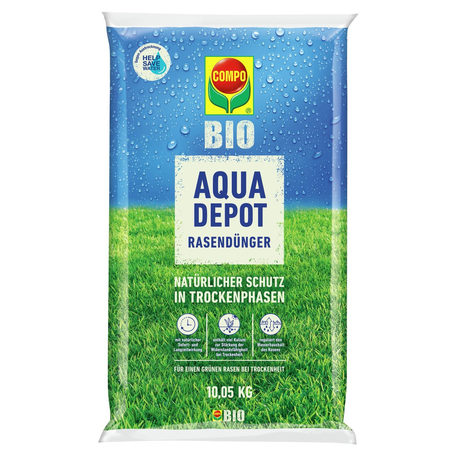 Compo Aqua Depot Rasendünger Slow-Release, 10,05 kg - Bild 2